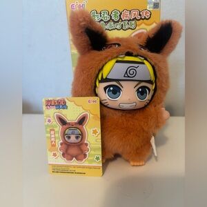 Naruto Plush Toy in Orange Costume
